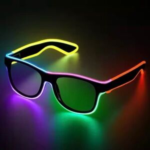 Neon LED Glow Glasses